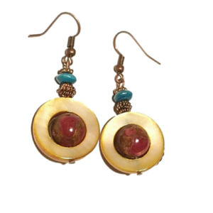 3/$25 🌸💖🌸HANDCRAFTED NATURAL STONE EARRINGS🌸💖🌸